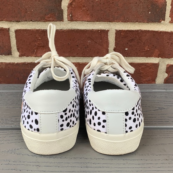 Madewell Sidewalk Spot Dot Calf Hair Sneakers - Picture 4 of 11